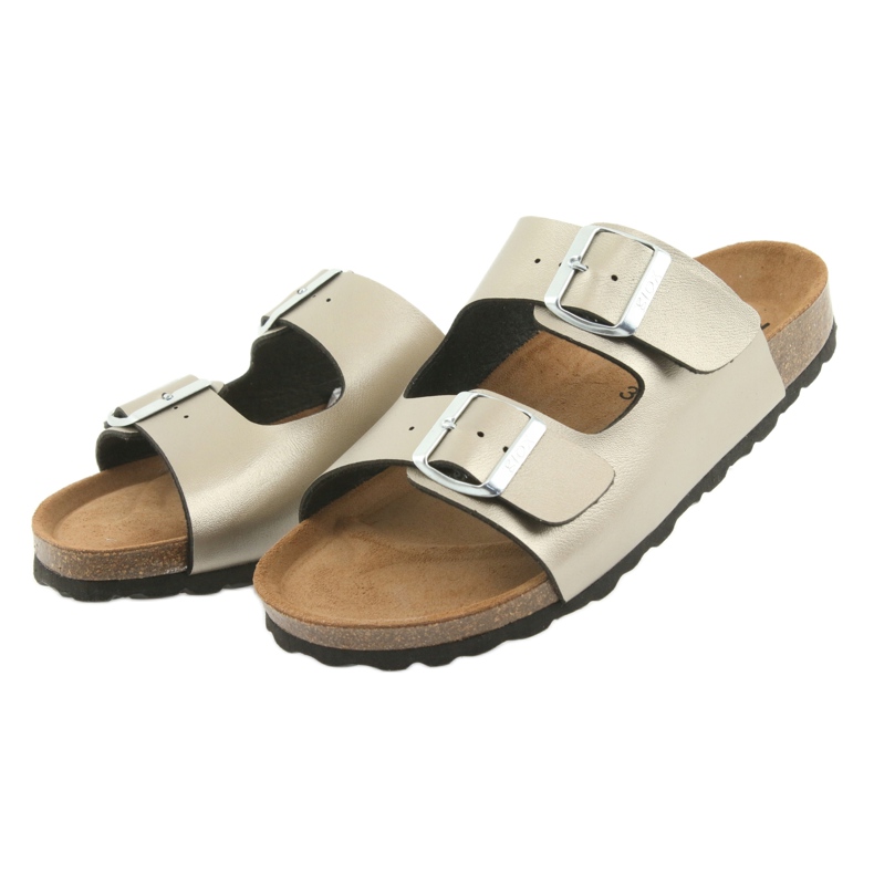 Zapatillas médicas IZZI BIOX ALEX oro dorado 3