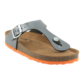 Pantuflas médicas BIOX gris 1