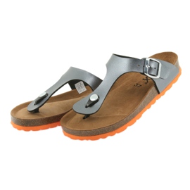 Pantuflas médicas BIOX gris 3
