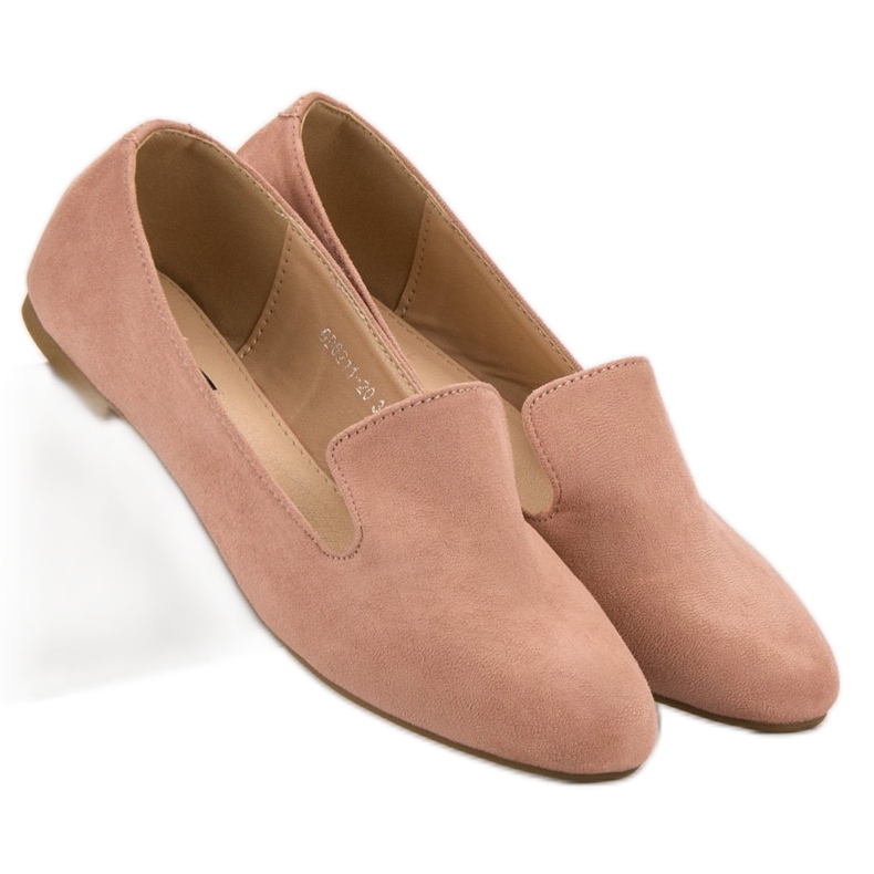 Lily Shoes Suede Lords rosado 2