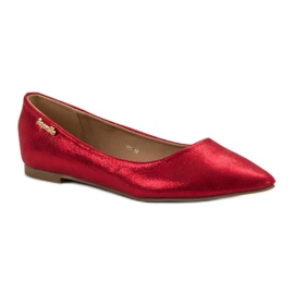 Super Me Bailarinas brillantes rojo 1
