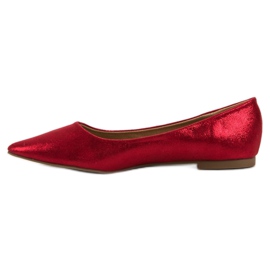 Super Me Bailarinas brillantes rojo 2