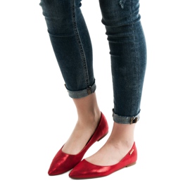 Super Me Bailarinas brillantes rojo 5