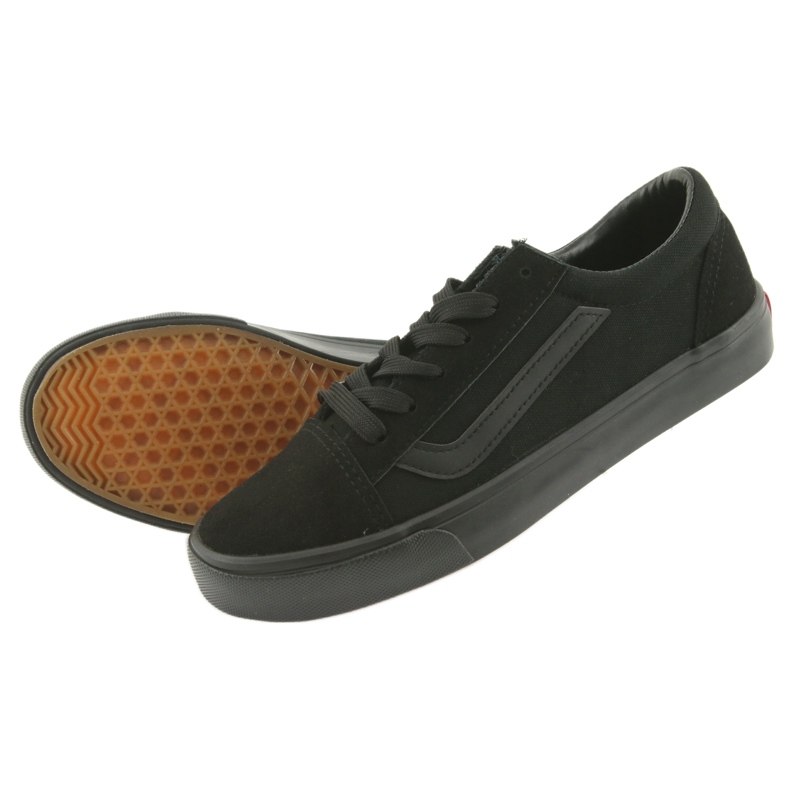 Atletico Zapatillas con cordones Atlético 18081 negro 5 Atletico Zapatillas con cordones Atlético 18081 negro 5