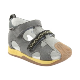 Sandalias niño nabos Bartek 81772 gris amarillo 1
