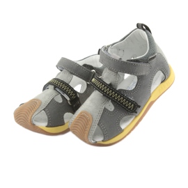 Sandalias niño nabos Bartek 81772 gris amarillo 3