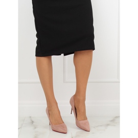 Zapatos de tacón en rosa E22369 Pin rosa 1