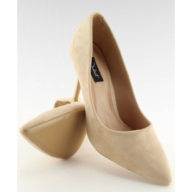 Bombas en un tacón de aguja 66-26 Beige II-GAT 3