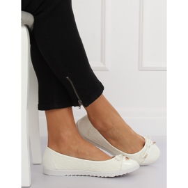 Bailarinas de mujer blancas 7846-P White blanco 3