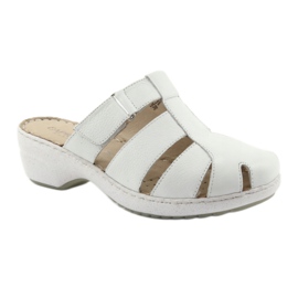 Pantuflas de cuña de mujer Caprice 27353 blanco 1
