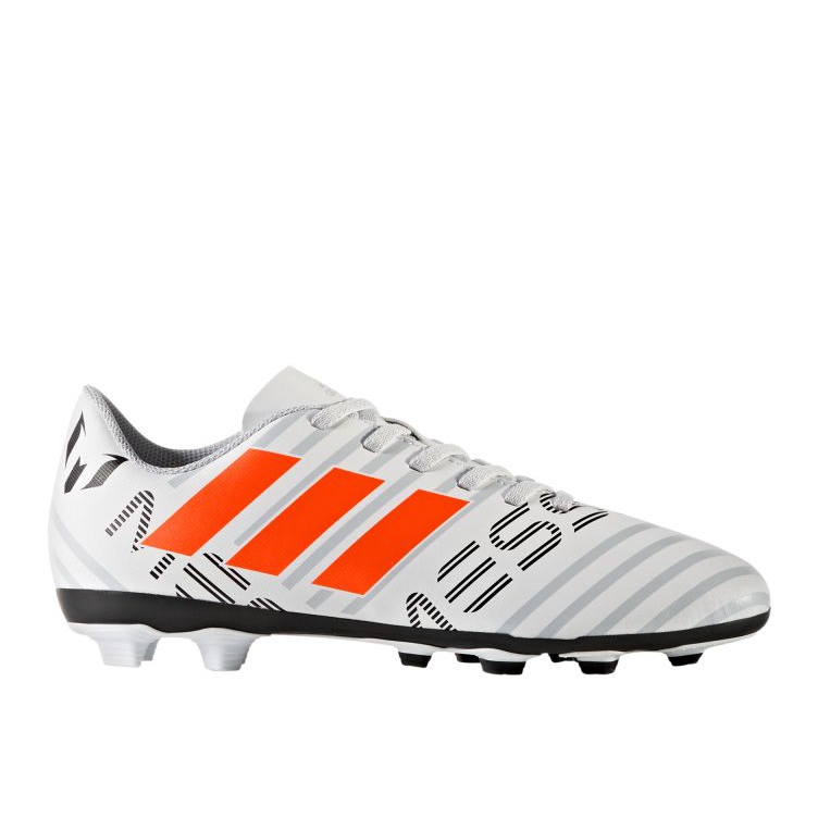 Botas de fútbol Adidas Nemeziz Messi 17.4 FxG Jr S77200 blanco 1