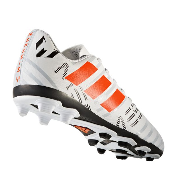 Botas de fútbol Adidas Nemeziz Messi 17.4 FxG Jr S77200 blanco 2