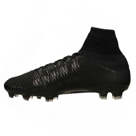 Nike Mercurial Superfly V Df Fg M 831940-001 zapatos de fútbol negro negro 1