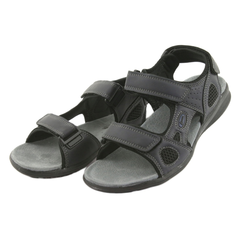 American Club Sandalias deportivas juveniles American HL08 azul 3