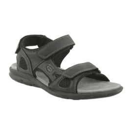 American Club Sandalias deportivas americanas HL06 negras negro 1