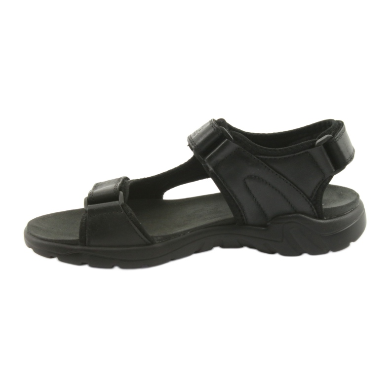 American Club Sandalias deportivas americanas piel negra CY11 negro 2 American Club Sandalias deportivas americanas piel negra CY11 negro 2