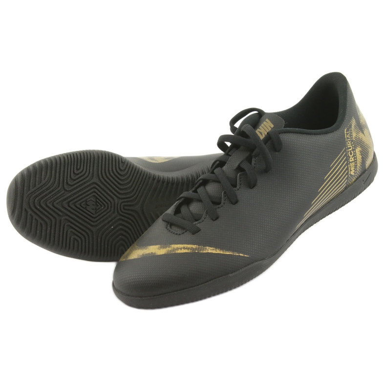 Zapatos de interior Nike Mercurial Vapor X 12 Club Ic M AH7385-077 negro 5
