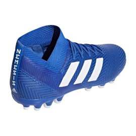 Botas de fútbol Adidas Nemeziz 18.3 Ag M BC0301 azul azul 2 Botas de fútbol Adidas Nemeziz 18.3 Ag M BC0301 azul azul 2