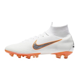 Nike Mercurial Superfly 6 Elite Ag Pro M AH7377-107 zapatos de fútbol blanco blanco 1