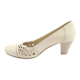 Zapatos para mujer Gregors 745 beige 2