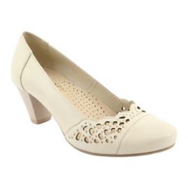 Zapatos para mujer Gregors 745 beige 1