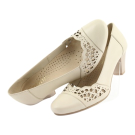 Zapatos para mujer Gregors 745 beige 5