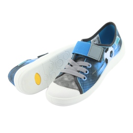 Calzado infantil befado 251X120 azul gris 6