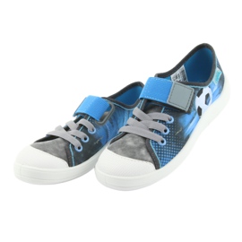 Calzado infantil befado 251X120 azul gris 4