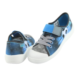 Calzado infantil befado 251X120 azul gris 5