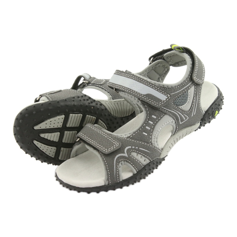 Sandalias deportivas para hombre American Club RL18 gris 4