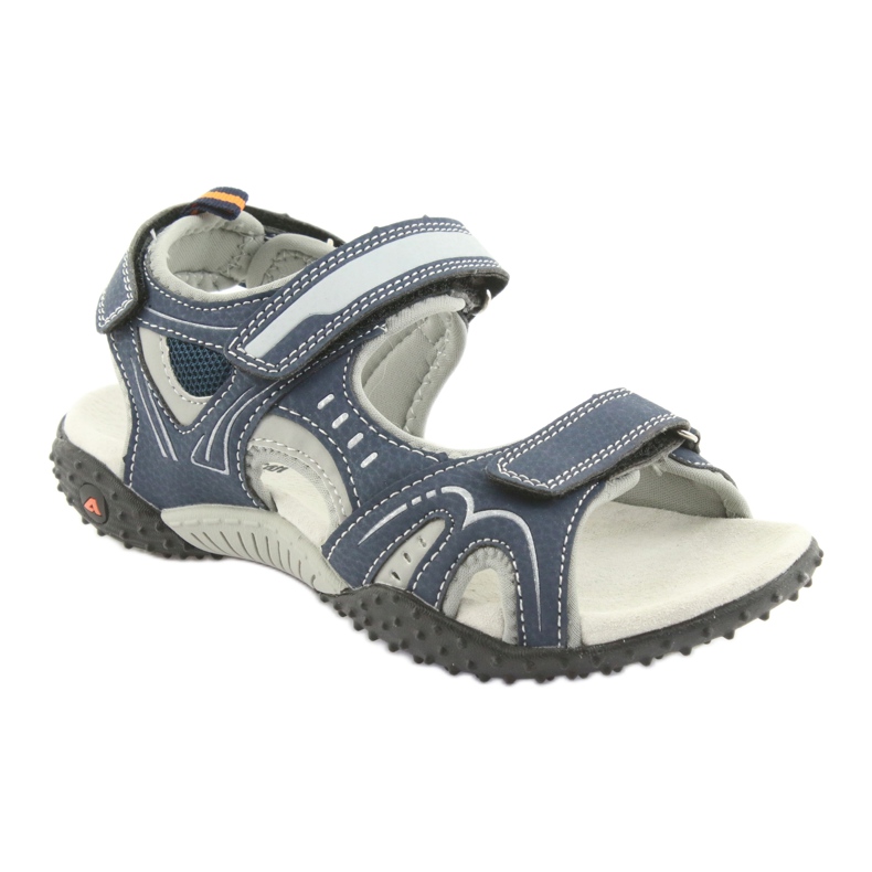 Sandalias de niño American Club RL18 azul marino gris 1