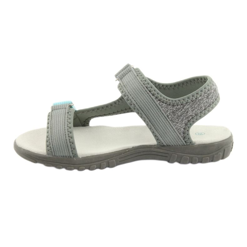 American Club Sandalias americanas con inserto de cuero RL10 gris/azul 2