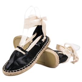 Cm Paris Alpargatas anudadas negro 6