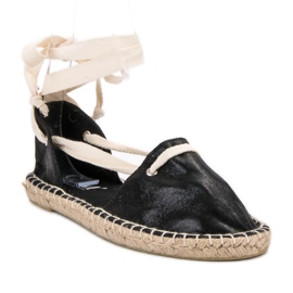 Cm Paris Alpargatas anudadas negro 7