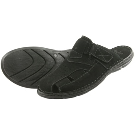 Zapatillas de hombre ligeras PU American Club CY05 parte inferior negro 4