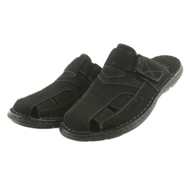 Zapatillas de hombre ligeras PU American Club CY05 parte inferior negro 3