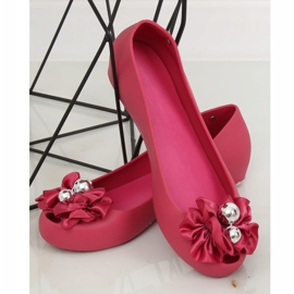 Bailarinas Meliski con lazo fucsia CK-86P Fucsia rosado 1