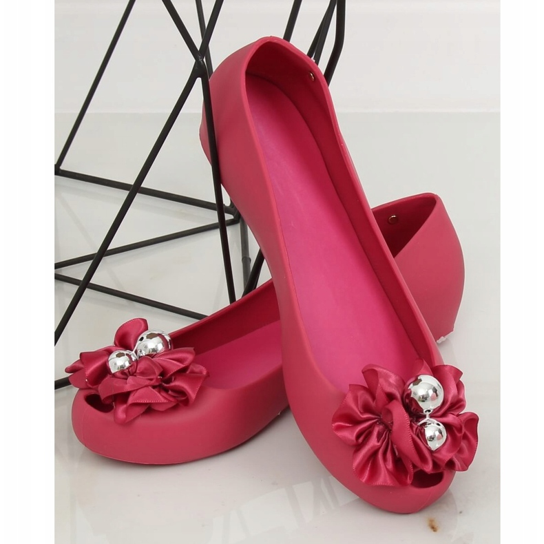 Bailarinas Meliski con lazo fucsia CK-86P Fucsia rosa 1
