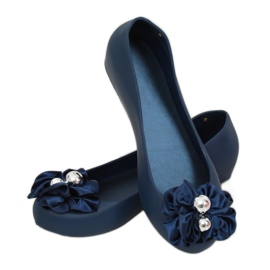 Bailarinas Meliski con lazo azul CK-86P Azul 3