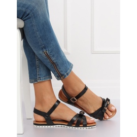Sandalias de mujer negras G210 Negro 3