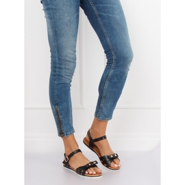 Sandalias de mujer negras G210 Negro 1