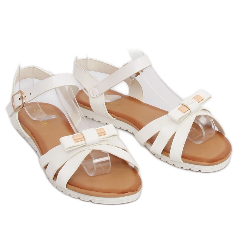 Sandalias de mujer blancas G210 Blanco 1