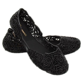 Bailarinas de goma negra QX-02 Black negro 3
