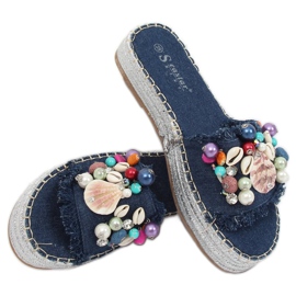 Azul JH80 Alpargatas blue jeans multicolor 1