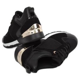 Zapatilla deportiva negra B-01 Negra negro 2