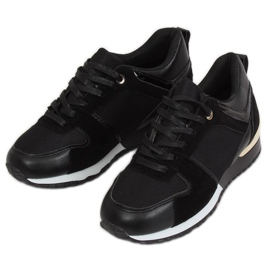 Zapatilla deportiva negra B-01 Negra negro 3