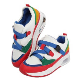 Zapatillas deportivas de colores 8801 Azul blanco multicolor 2
