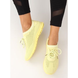 Zapatillas deportivas amarillas B111-12 Amarillo 3