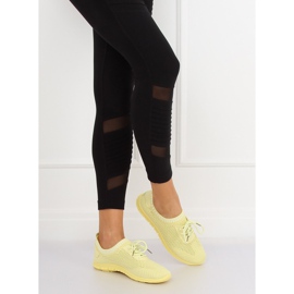 Zapatillas deportivas amarillas B111-12 Amarillo 2