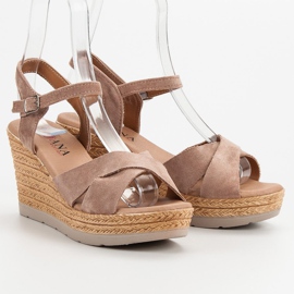 SHELOVET Sandalias beige 1